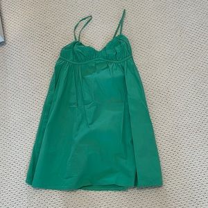 Kelly green Zara sundress size M